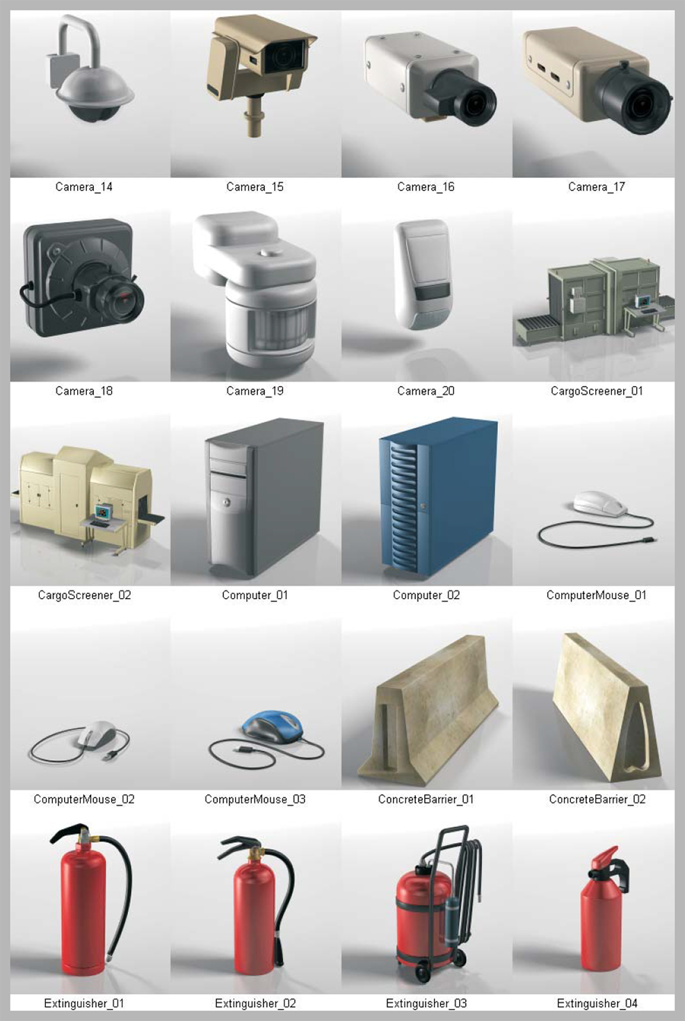 100个安全设备3D模型合集 DOSCH 3D: Security - C4D之家 - D3D-SE_pdf-2.jpg