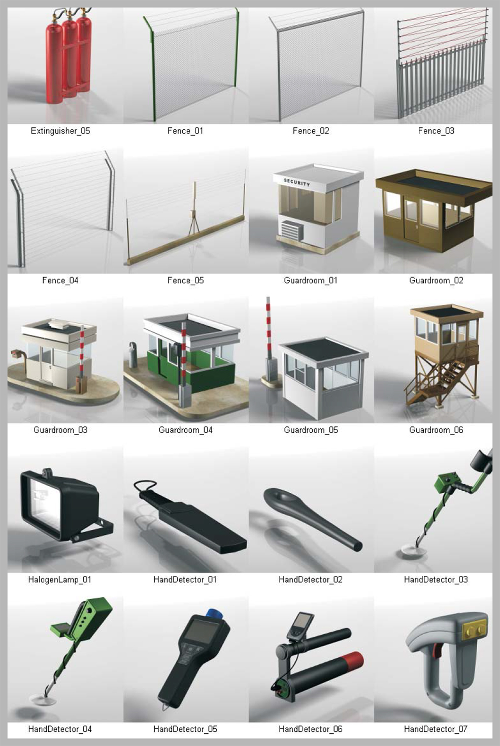 100个安全设备3D模型合集 DOSCH 3D: Security - C4D之家 - D3D-SE_pdf-3.jpg