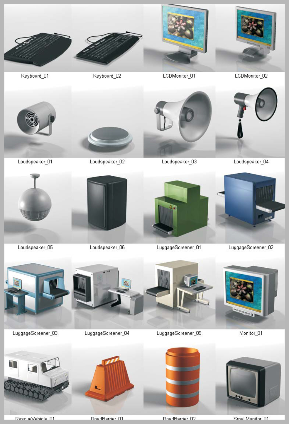 100个安全设备3D模型合集 DOSCH 3D: Security - C4D之家 - D3D-SE_pdf-4.jpg