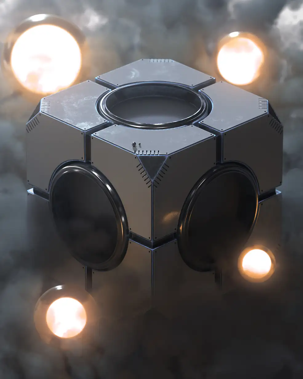 C4D实用工程第444季：烟雾中的科幻立方体C4D工程文件 c4d project[Cinema4D - Octane] - C4D之家 - [22-07-17]---Storm.jpg