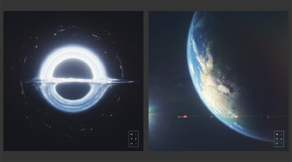 9大行星黑洞星球C4D模型工程 The Deep Void Collection PLANET PACK