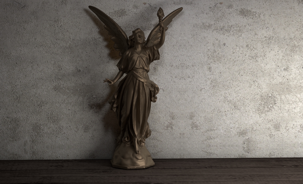 露西的雕像C4D模型 lucy statue