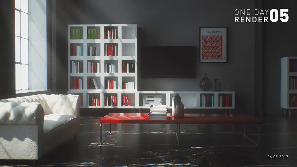Maxon Cinema 4D+Octane Render渲染欣赏 ONE DAY RENDER - C4D之家 - 8764e053198935.592c3400040a4.jpg