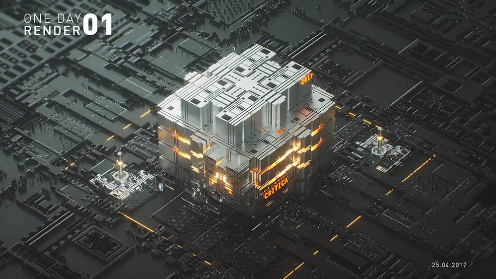 Maxon Cinema 4D+Octane Render渲染欣赏 ONE DAY RENDER
