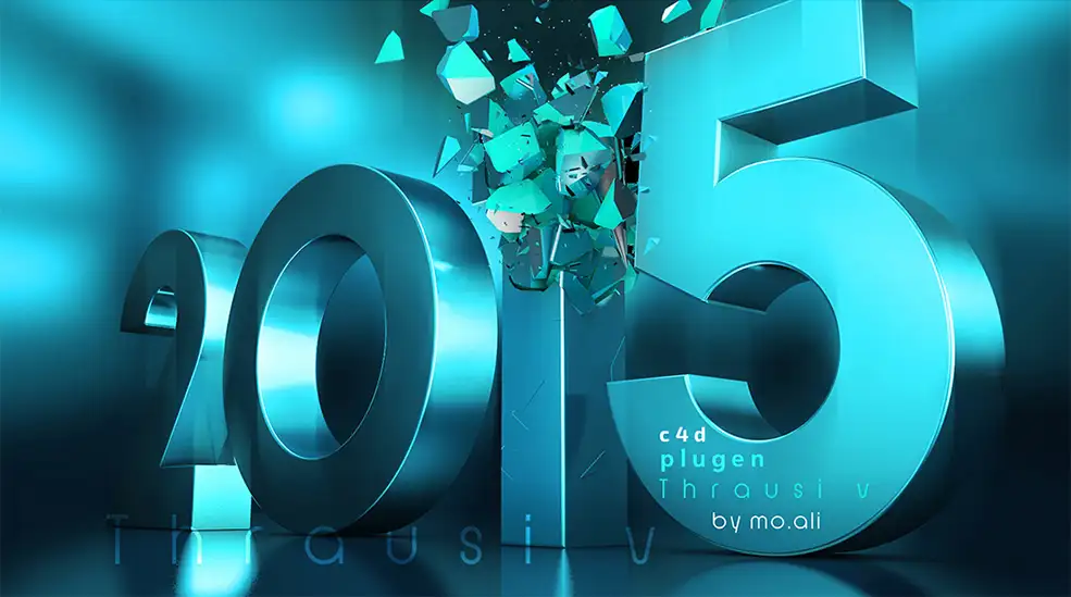 C4D立体文字海报工程 text 2015 c4d project