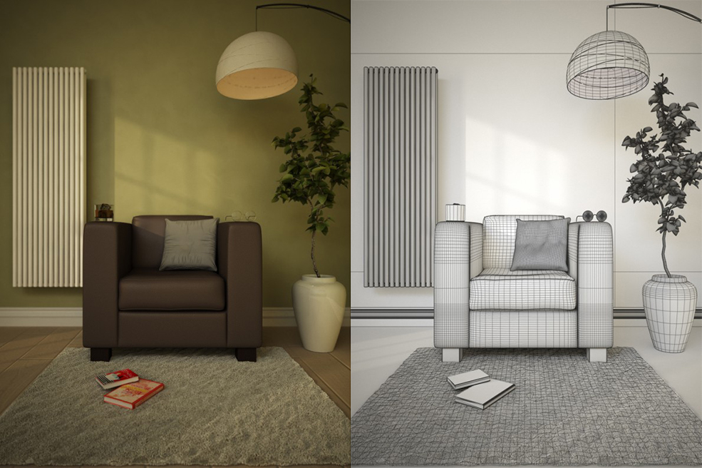 室内休闲场景C4D模型 Interior Scene Chair - C4D之家 - stoel-render-595x793.jpg
