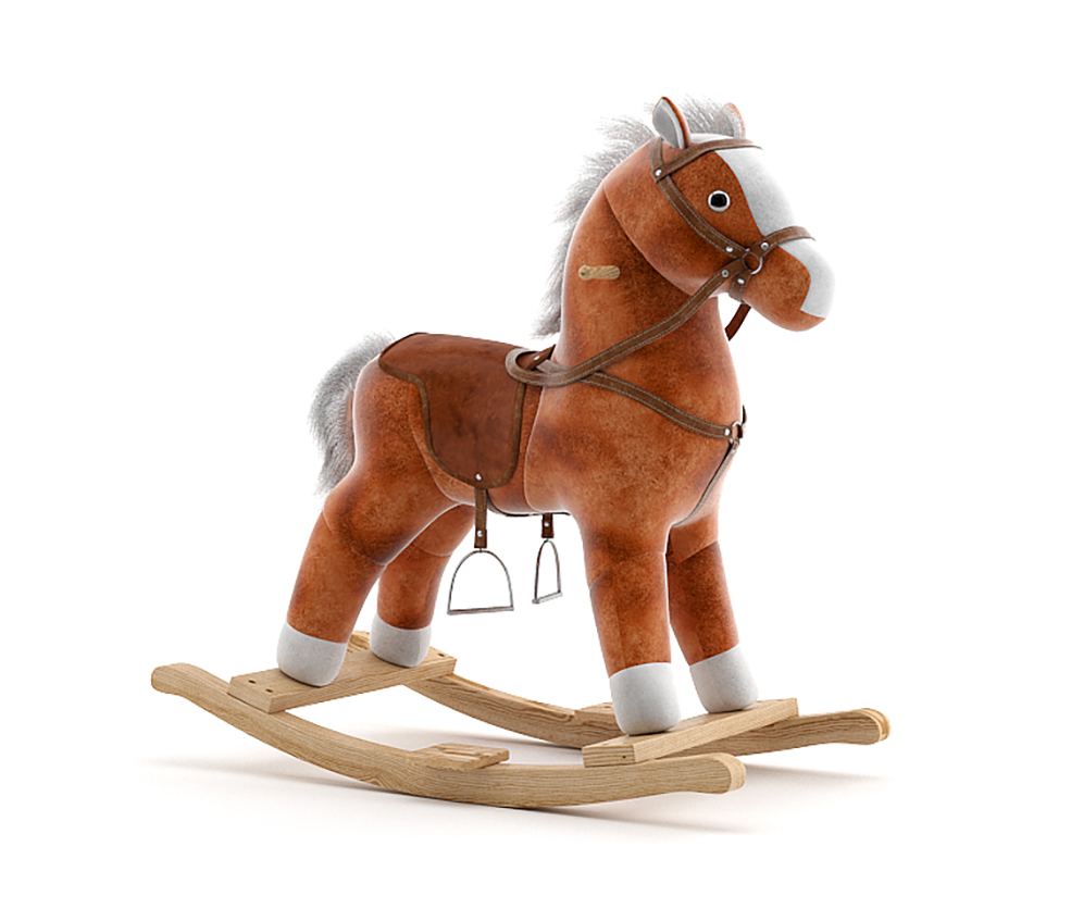 摇摆木马C4D模型 Rocking Horse - C4D之家 - Rocking_Horse_Preview.jpg