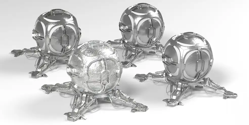 C4D Octane Render金属材质预设包 METAL TEXTURE PACK 4K(Octane Render)