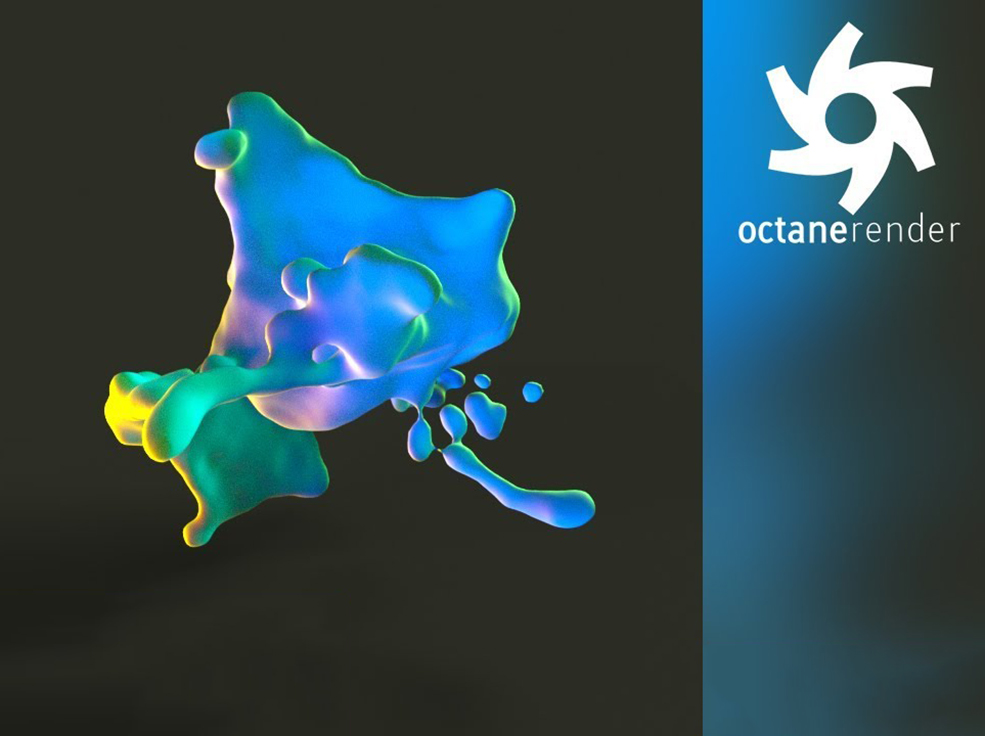 C4D使用Octane渲染扩散的液体（含工程文件）Waxy Thing Cinema 4D Octane Tutorial