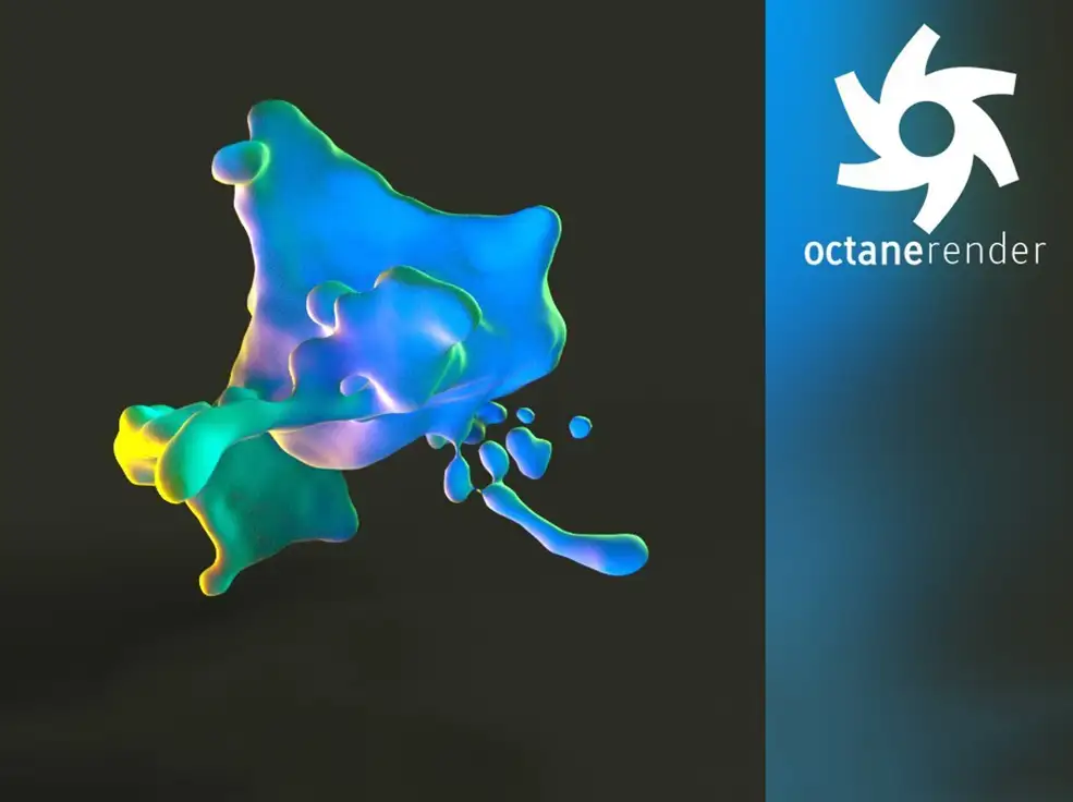 C4D使用Octane渲染扩散的液体（含工程文件）Waxy Thing Cinema 4D Octane Tutorial