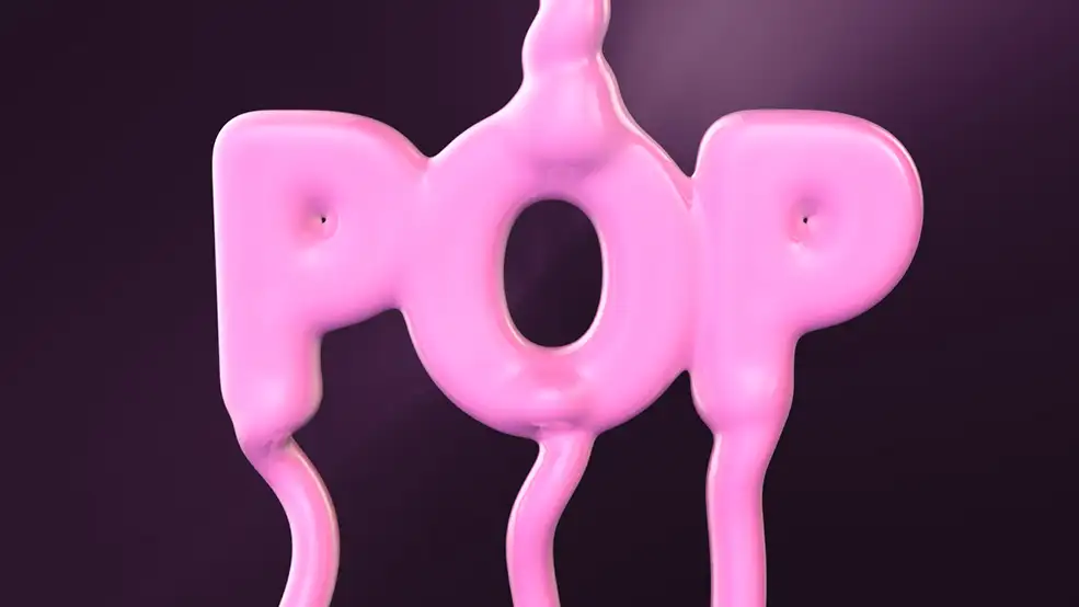 C4D融化文字工程 Melt text