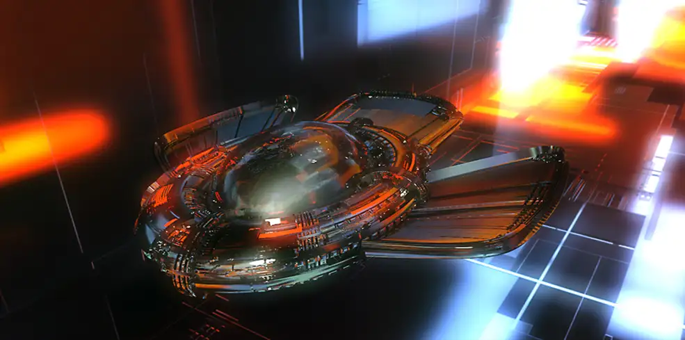 C4D科幻飞行器工程文件（Arnold Renderer）Spaceship 3D model - C4D之家 - spaceship_tutorial.jpg