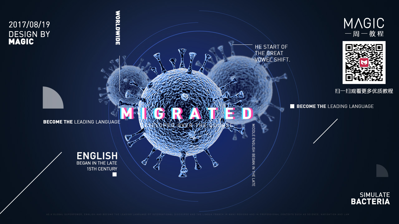 【第十五期】Cinema4D细菌建模渲染实用进阶教程