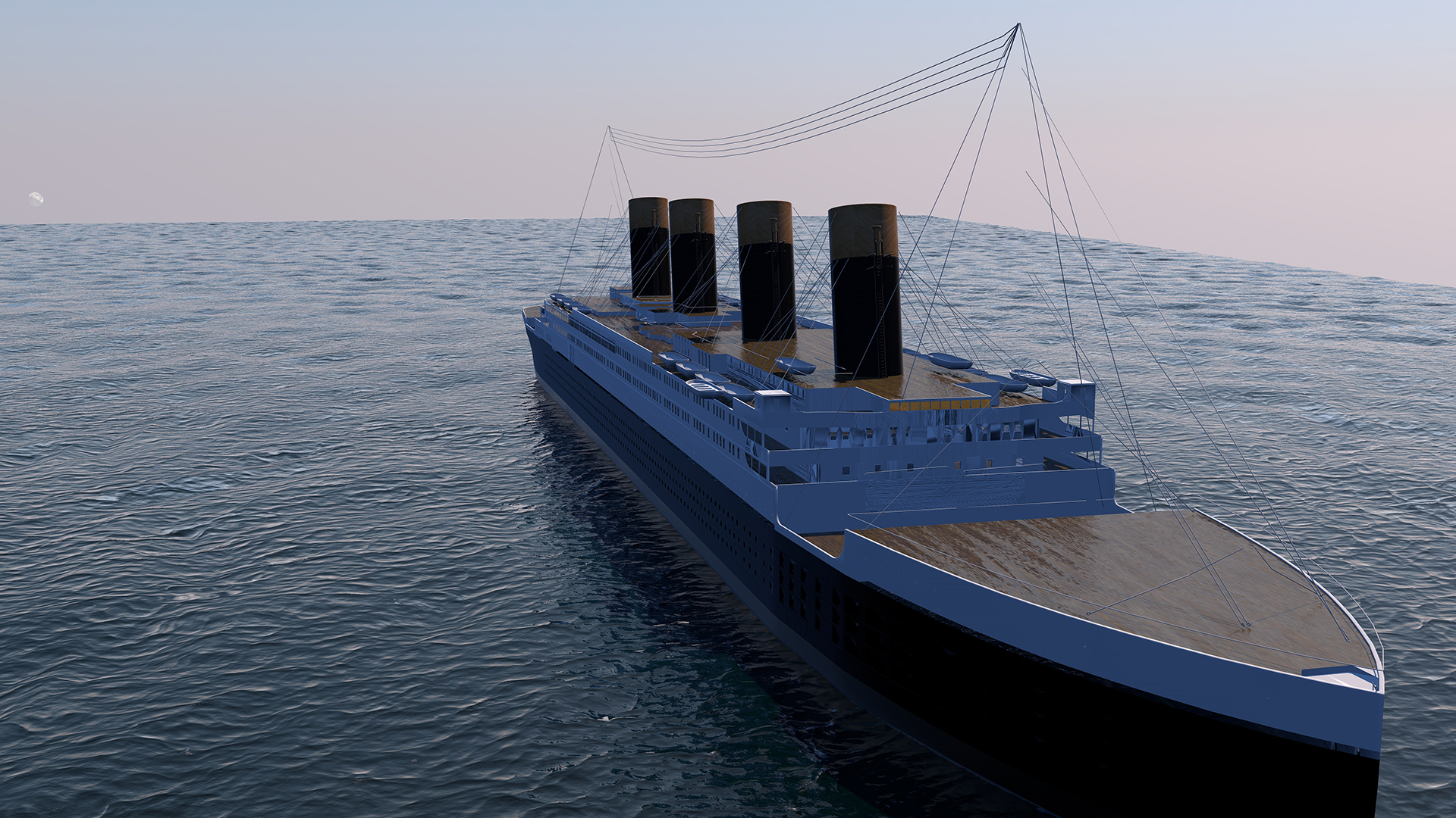 c4d和ps的有趣玩法（早期新手作品） - C4D之家 - Titanic.jpg