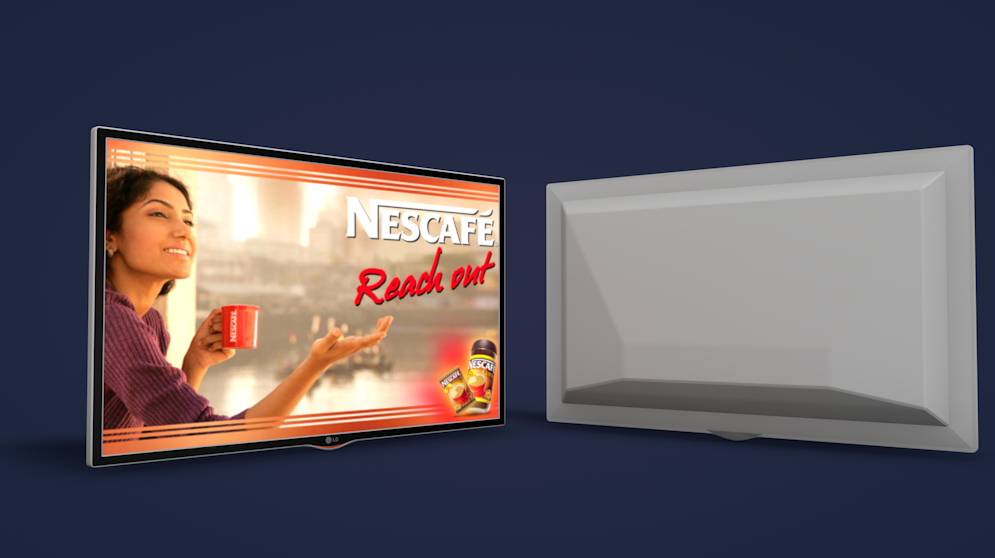 LG电视C4D模型 LG TV