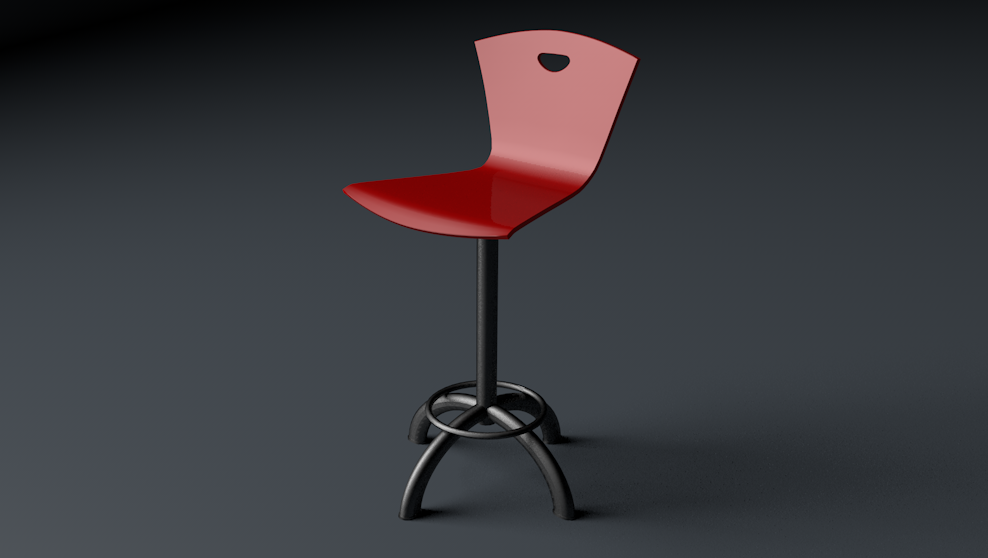 红色吧椅C4D模型 chair 3d model - C4D之家 - 屏幕快照 2017-08-26 22.09.02.png