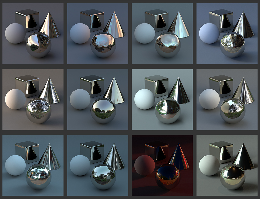 12个适合做金属环境的HDR贴图HDR Bundle 2