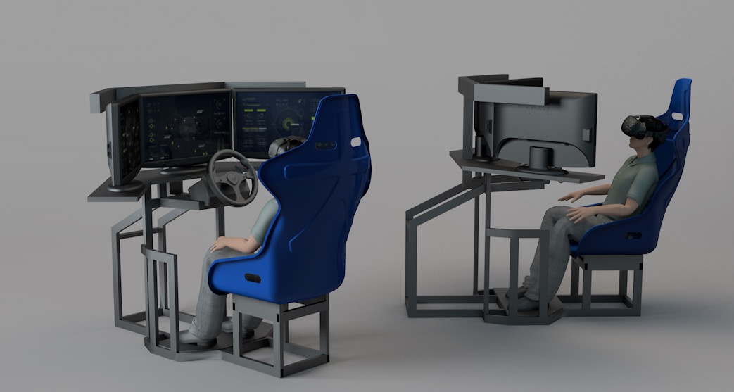 模拟驾驶 VR虚拟体验设备 virtual reality