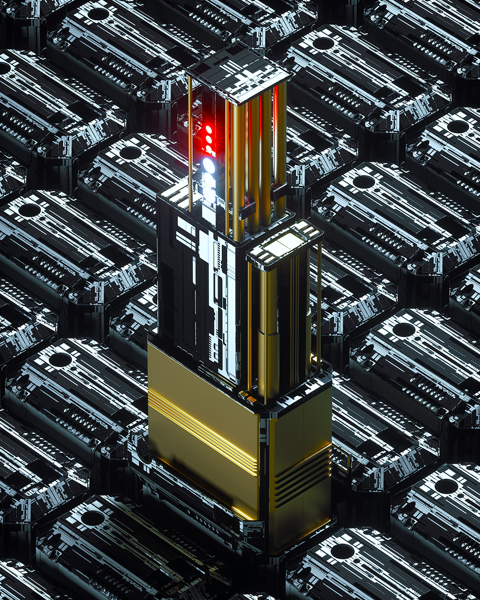 C4D实用工程第472季：科幻武器打开启动动画 C4D Project[Cinema4D - Octane] - C4D之家 - [20-08-17]---Master-Drive-(Still).jpg