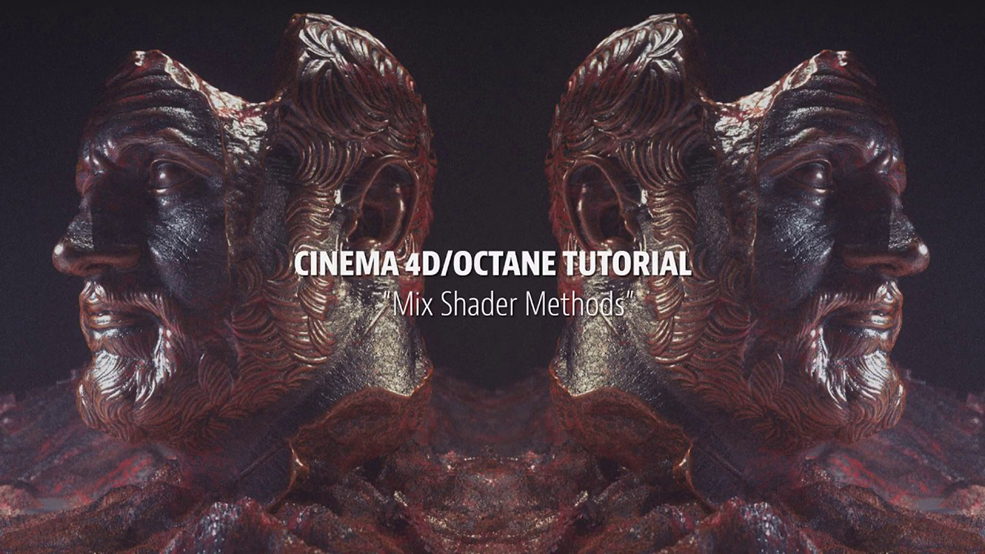 Octane多材质混合C4D教程 Cinema 4D Tutorial – Mix Shader Octane Methods