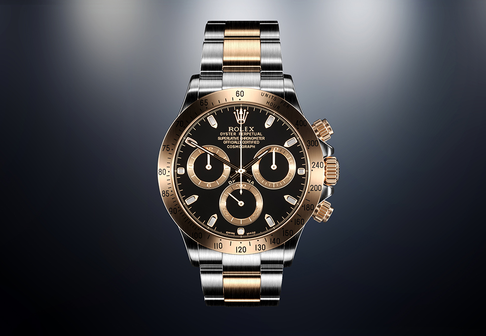 C4D劳力士手表渲染作品 Rolex Daytona