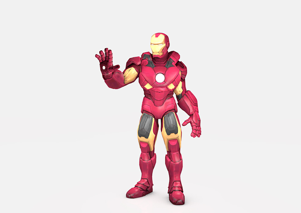 钢铁侠C4D模型 Iron Man