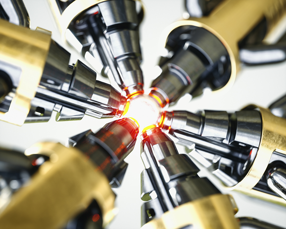 C4D实用工程第487季：激光焊接设备科幻创意工程C4D Project[Cinema4D - Octane]