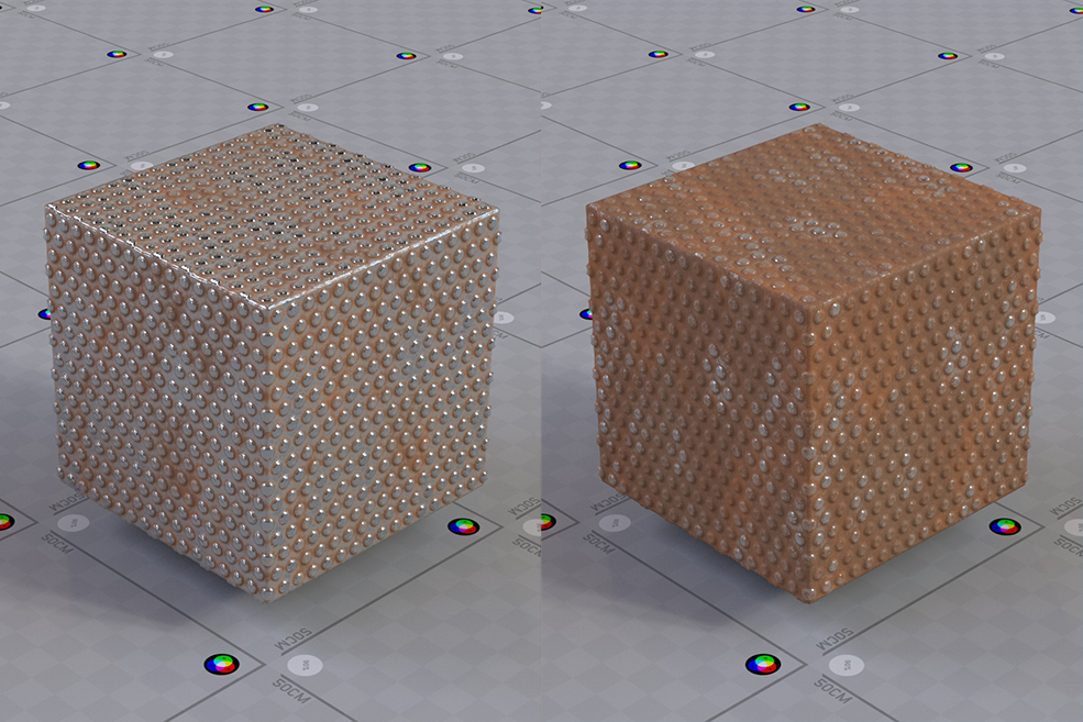 C4D使用阿诺德与Substance结合制作真实的铁锈材质效果