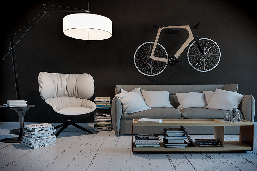 C4D室内：客厅渲染模型（Corona renderer）