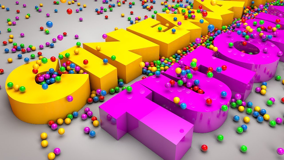 C4D文字圆球动画工程 Cinema 4D Particle Emitters