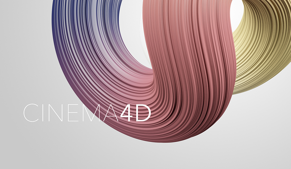 C4D扭曲抽象工程文件 Twist molding C4D Project