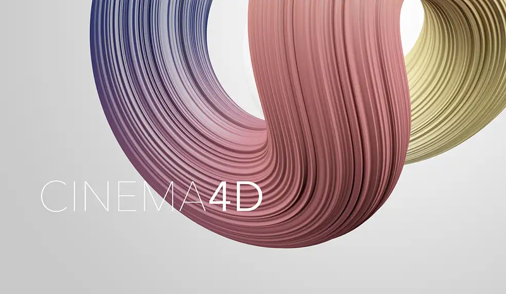 C4D扭曲抽象工程文件 Twist molding C4D Project