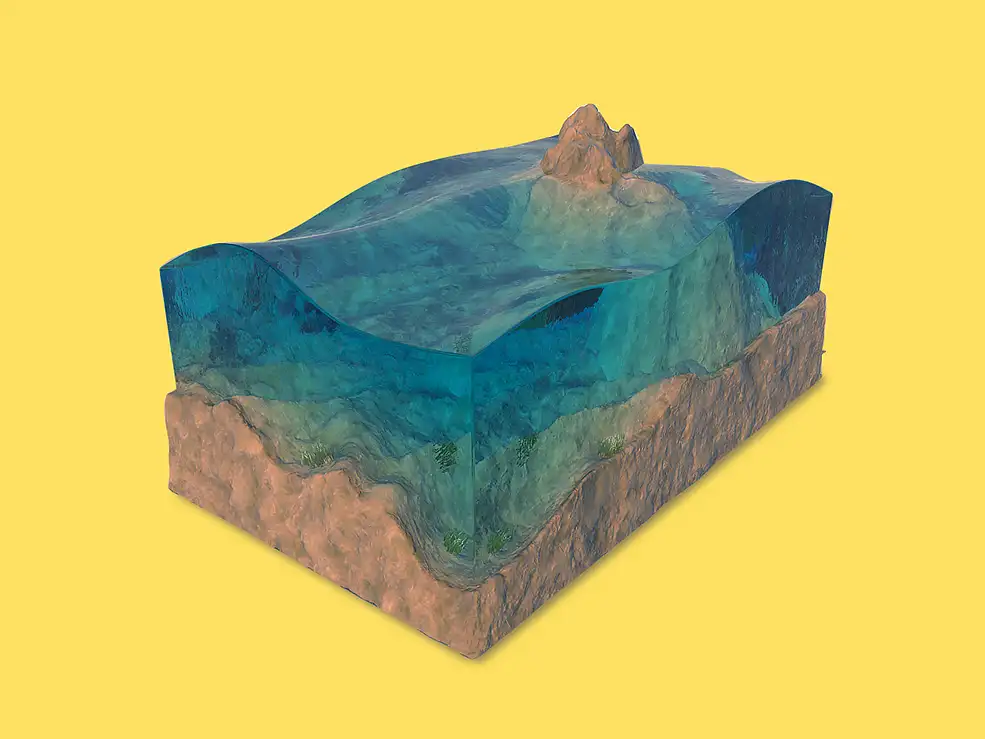 C4D水族馆工程文件 Aquarium C4D Project