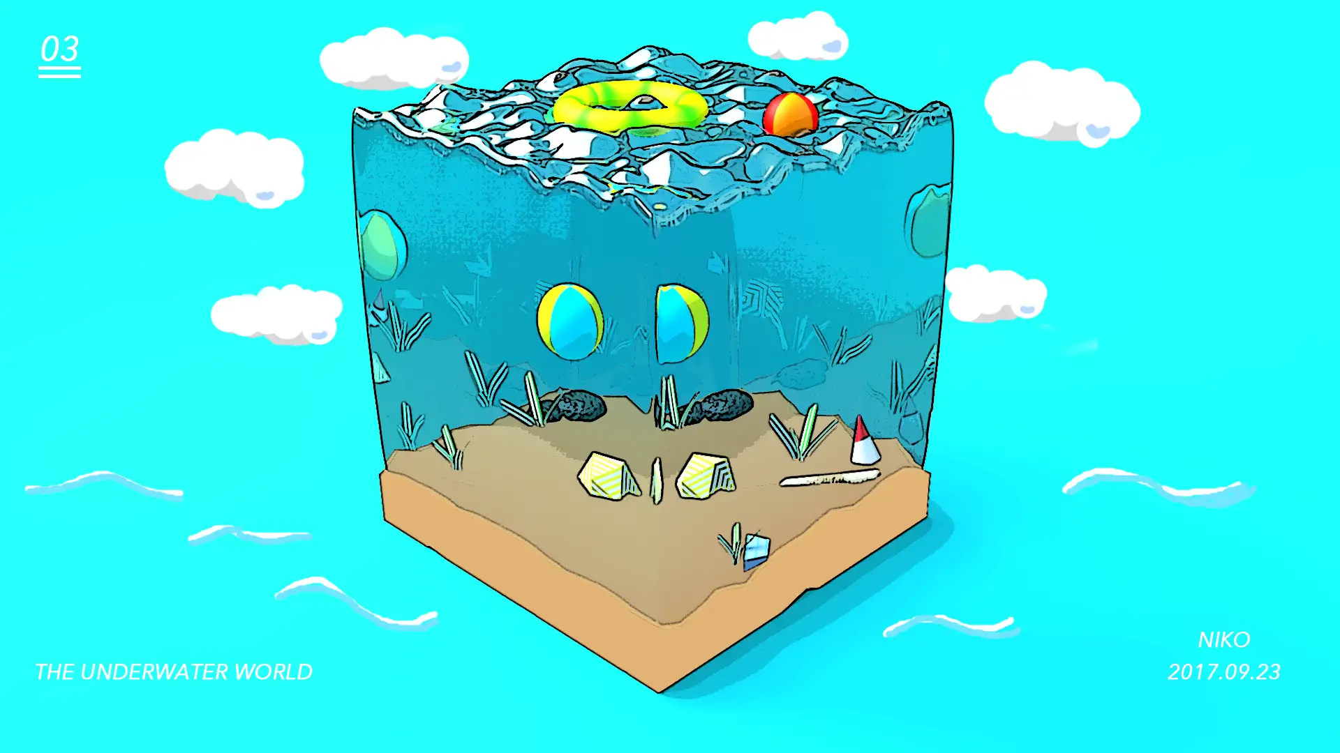 日常练习 - C4D之家 - 水世界-1.png