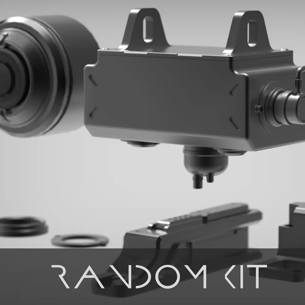 科幻机械C4D模型 Random Kit_Tam Nguyen