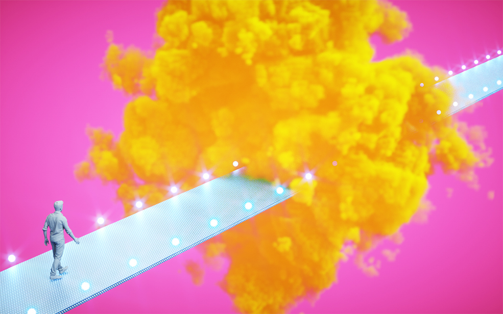 CINEMA 4D使用Octane Render制作黄色云团教程（包含工程文件）