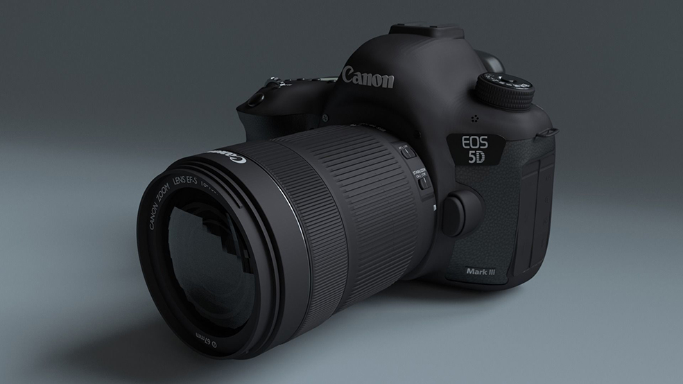 佳能数码单反相机Canon EOS 5D Mark III 3D模型 (Blender, 3ds, fbx, obj,st格式) - C4D之家 - canon-eos-5d-mark-iii-3d-model-obj-3ds-fbx-stl-blend-dae.jpg