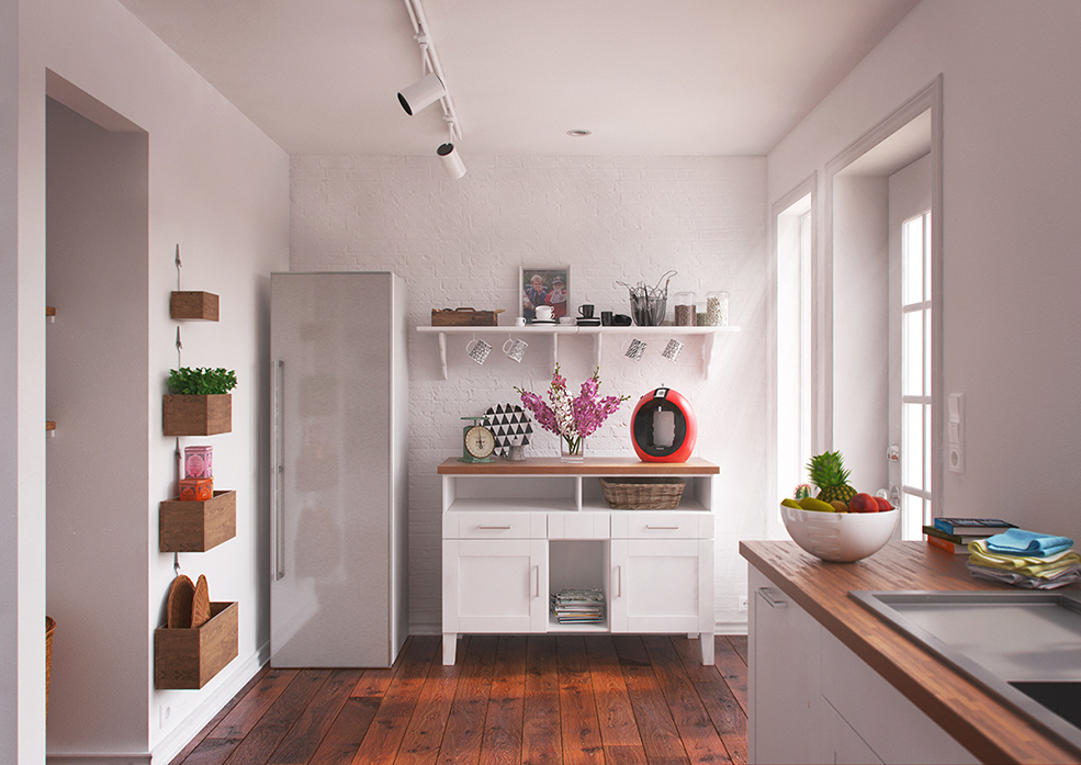 C4D厨房渲染作品欣赏 Canadian Kitchen - C4D之家 - e251d829568723.55f94ccc9078d.jpg