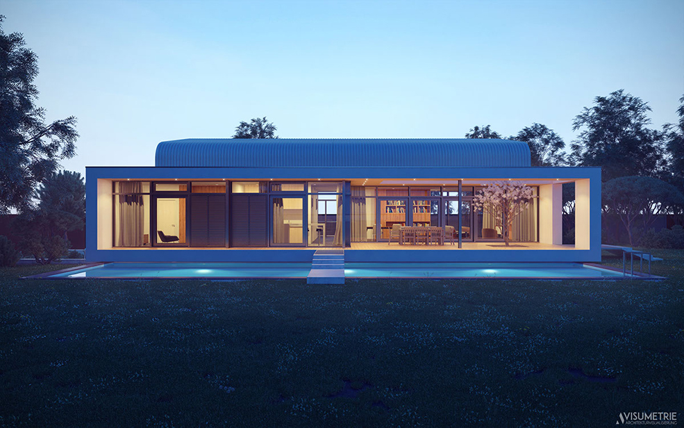 C4D现代住宅建筑-时尚别墅渲染作品欣赏 Modern Residential Architecture - Full CGI - C4D之家 - 7f894732059995.566d6afb13239.jpg