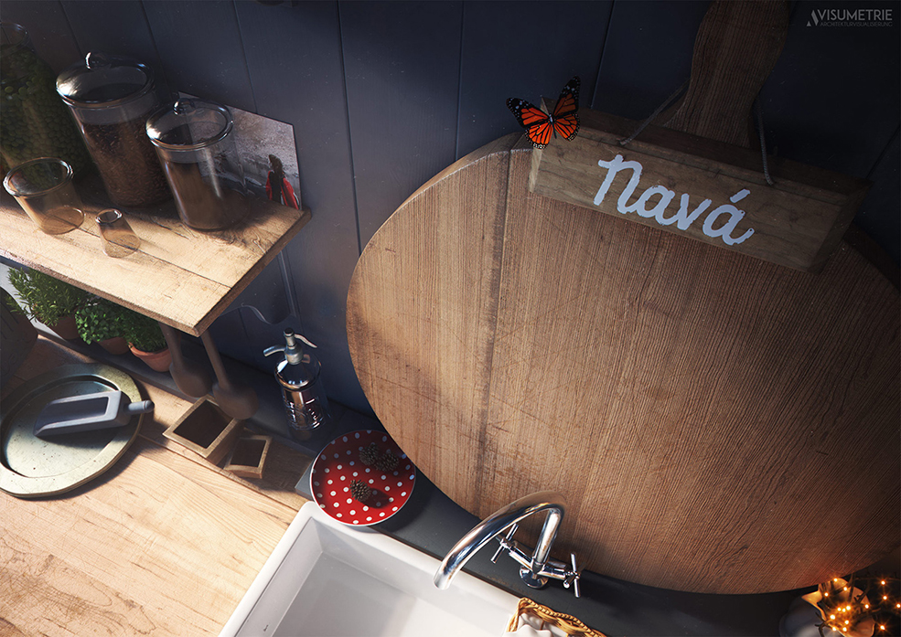 C4D复古厨房渲染欣赏 old antique kitchen - C4D之家 - 87f5f247772113.5884d37ed7af5.jpg