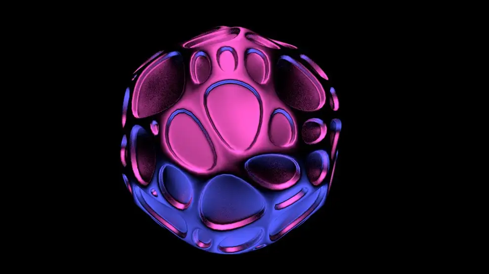 C4D颤动的球体动画工程 Sphere animation