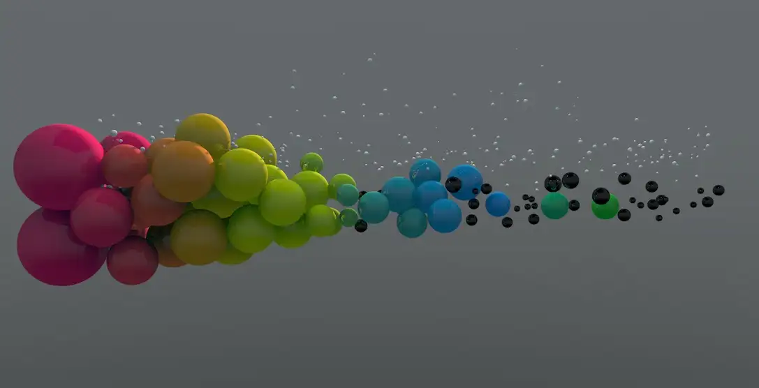 C4D随音频跳动的圆球动画工程 Sound spectrum