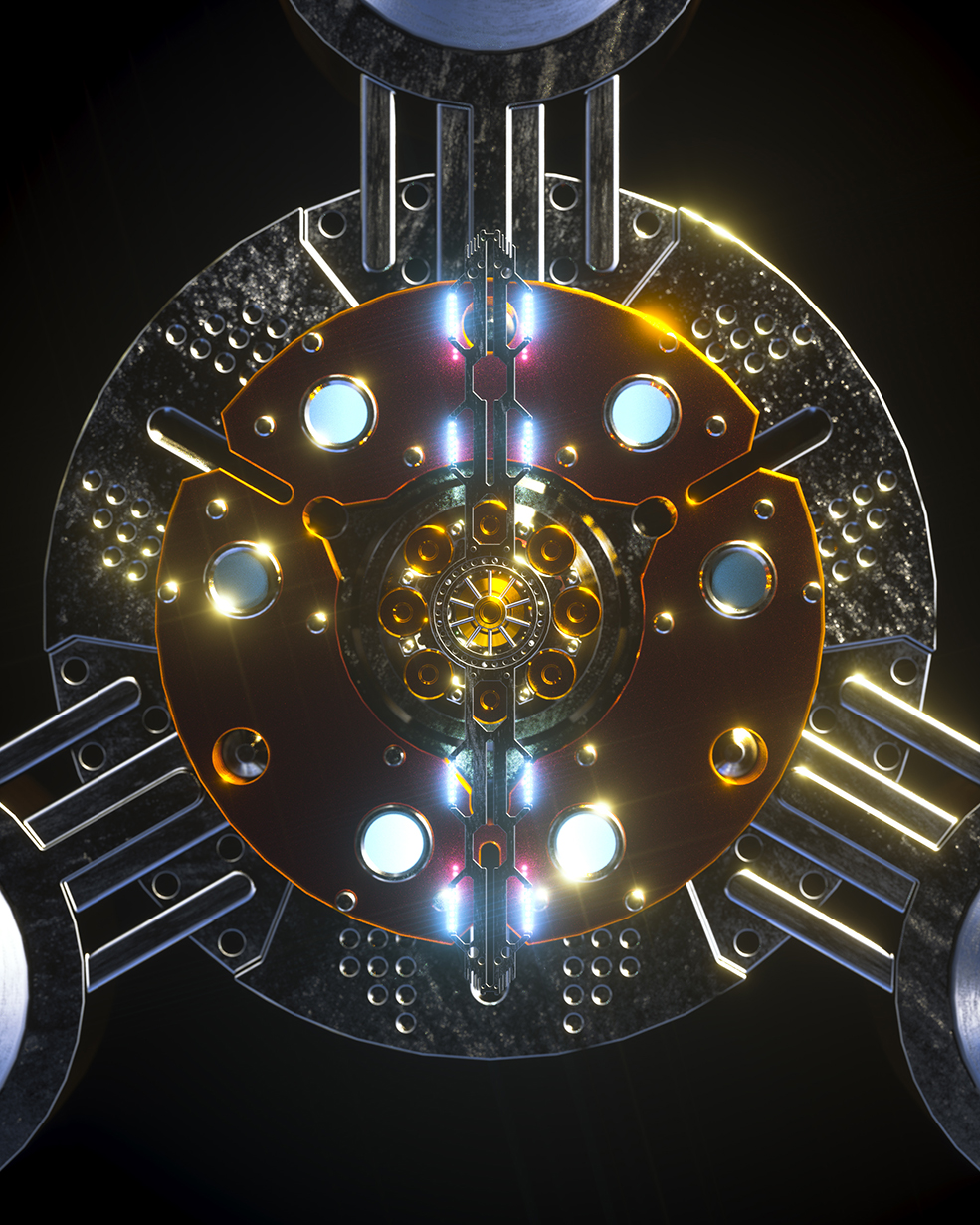 C4D实用工程第464季：旋转飞行的科幻金属设备C4D工程C4D Project[Cinema4D - Octane] - C4D之家 - [01-10-17]---Showcase-(Still).jpg