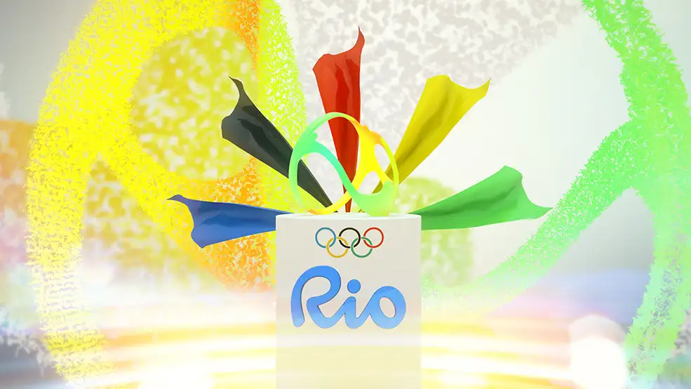 C4D里约奥运会片头动画工程 Rio Olympic 2016 - C4D之家 - 8b66b941485549.57a863e2412ae.jpg