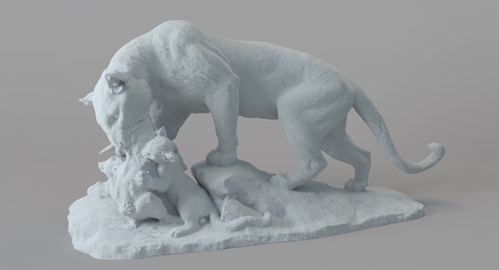 黑豹抓羊喂幼仔C4D雕塑模型 Panther - C4D之家 - 屏幕快照 2017-10-19 21.12.15.jpg