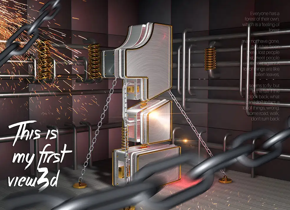 C4D金属文字“1”渲染工程文件 - C4D之家 - 011d6a57e5f3780000012e7e832ea3.jpg@2o.jpg