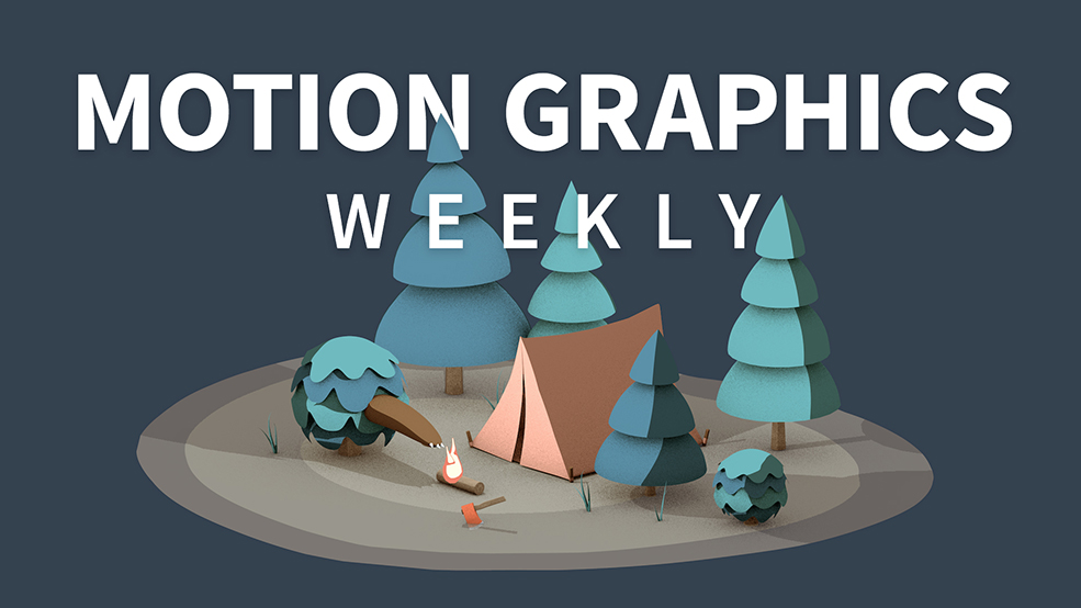 C4D运动图形动画教程 Lynda - Motion Graphics Weekly