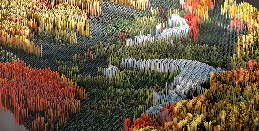 C4D克隆的微观世界 像素世界工程文件