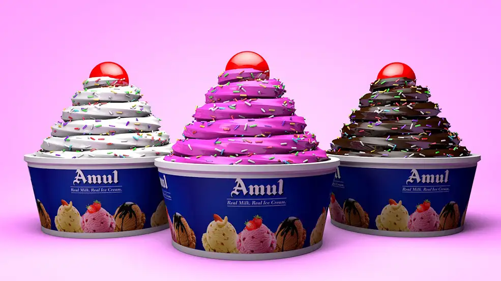 冰淇淋C4D模型 ice cream