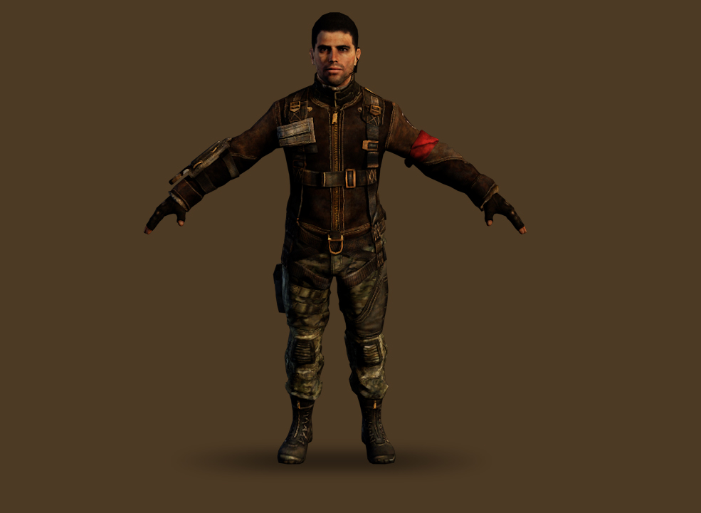 《终结者：救世主》约翰·康纳（John Connor）C4D模型